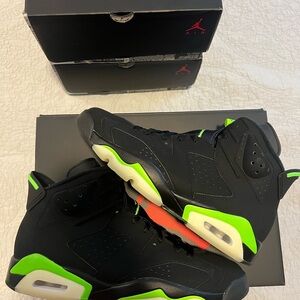 Air Jordan 6 Retro Electric Green 2021 Mens Size 9, 10.5, 11